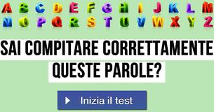 Sai compitare correttamente queste parole?