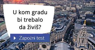 U kom gradu bi trebalo da živiš?