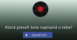 Ktorá piese? bola napísaná o tebe?