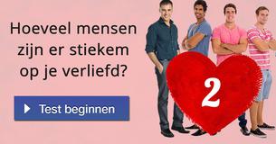 Hoeveel mensen zijn er stiekem op je verliefd? 