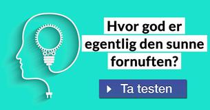 Hvor god er egentlig den sunne fornuften?