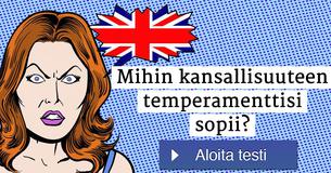 Mihin kansallisuuteen temperamenttisi sopii?
