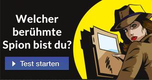Welcher berühmte Spion bist du?
