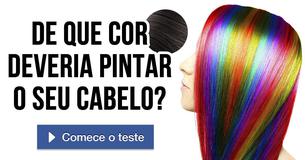 De que cor deveria pintar o seu cabelo?