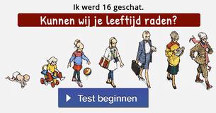 Kunnen wij je leeftijd raden?
