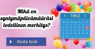 Mikä on syntymäpäivämääräsi todellinen merkitys? 