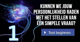 Kunnen we jouw persoonlijkheid raden met het stellen van één simpele vraag?