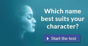 Which name best suits your character? 