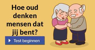 Hoe oud denken mensen dat jij bent?