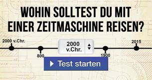 Wohin solltest du mit einer Zeitmaschine reisen?