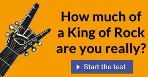 How much of a King of Rock are you really? 