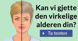 Kan vi gjette den virkelige alderen din?