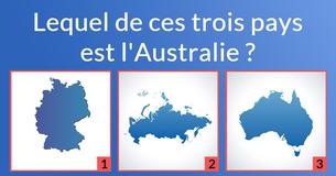 Combien de pays peux-tu reconnaître à leurs contours?