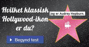 Hvilket klassisk Hollywood-ikon er du?