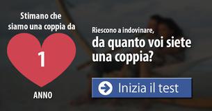 Riusciamo ad indovinare da quanto siete una coppia?