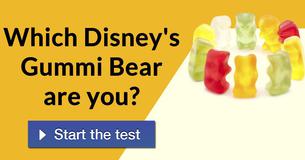 Which Disney's Gummi Bear are you?