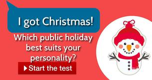 Which public holiday best suits your personality?
