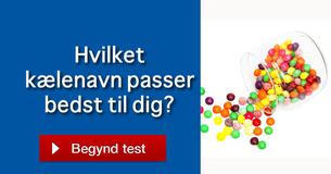 Hvilket kælenavn passer bedst til dig?