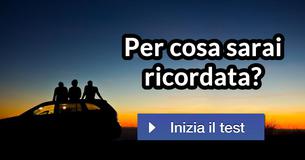 Per cosa sarai ricordata?