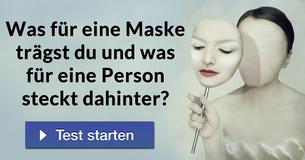 Was für eine Maske trägst du und was für eine Person steckt dahinter?