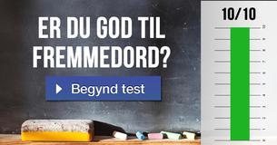 Er du god til fremmedord?
