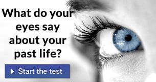 What do your eyes say about your past life?