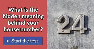 What is the hidden meaning behind your house number?