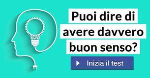 Puoi dire di avere davvero buon senso?