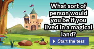 What sort of person would you be if you lived in a magical land?