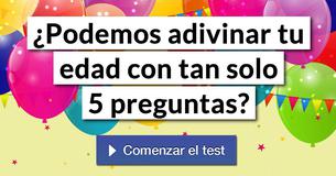 ¿Podemos adivinar tu edad con tan solo 5 preguntas? 