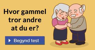 Hvor gammel tror andre at du er?