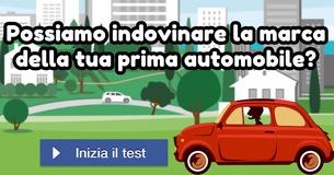 Possiamo indovinare la marca della tua prima automobile?