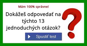 Dokážeš odpovedať na týchto 13 jednoduchých otázok?