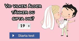 Vid vilken ålder tänker du gifta dig?