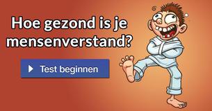 Hoe gezond is je mensenverstand?