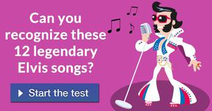 Can you recognize these 12 legendary Elvis songs?