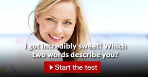 Which two words describe you?