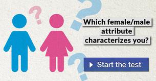 Which female/male attribute characterizes you?