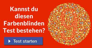 Kannst du diesen Farbenblinden Test bestehen?