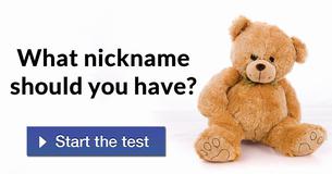 What nickname should you have? 