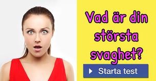 Vad är din största svaghet?