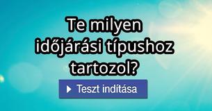 Te milyen időjárási típushoz tartozol?