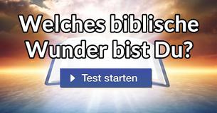 Welches biblische Wunder bist Du?