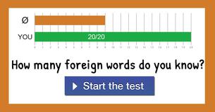 How many foreign words do you know?