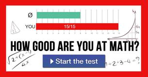 How good are you at math?
