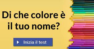 Di che colore è il tuo nome?