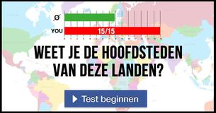 Weet je de hoofdsteden van deze landen?
