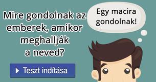 Mire gondolnak az emberek, amikor meghallják a neved?