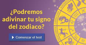 ¿Podremos adivinar tu signo del zodiaco?