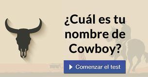 ¿Cuál es tu nombre de Cowboy? 